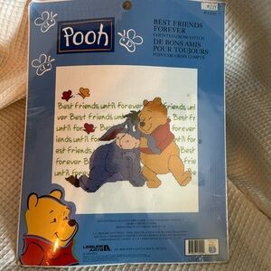 Vintage Pooh Eeyore Best Friends Forever 113242 Kit. NEW